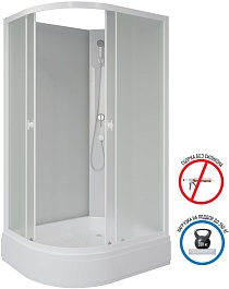 Niagara Душевая кабина Promo P100/80/26R/MT/BK – фотография-1